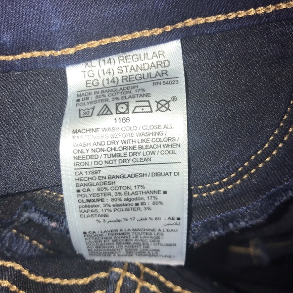 Old Navy skinny jeans size 14 - Picture 7 of 7